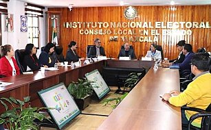 INE Tlaxcala avanza en elecciones extraordinarias: acreditaciones y logística