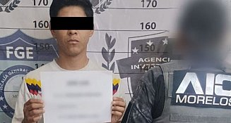 Detienen a José Luis por feminicidio de su novia embarazada en Morelos