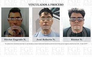 Fiscalía de Puebla vincula a proceso a tres acusados de violación con prisión preventiva