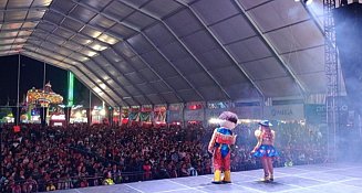 ¡Bely y Beto encantan en la Feria de Tlaxcala 2024 con su show familiar!