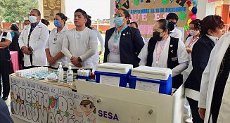 Inicia Sector Salud vacunación contra VPH en escuelas de Tlaxcala