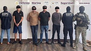 Capturan en Sinaloa a 4 integrantes de célula delictiva vinculada a 'Los Chapitos'