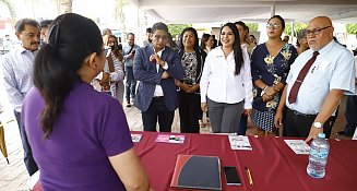 Tonantzin Fernández impulsa el empleo en beneficio de las y los cholultecas