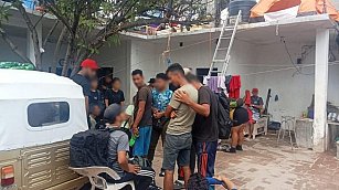 Rescatan a 174 migrantes en Juchitán en un operativo interinstitucional