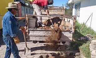 Mejoras en Huamantla: Mantenimiento de calles y garantía de agua potable