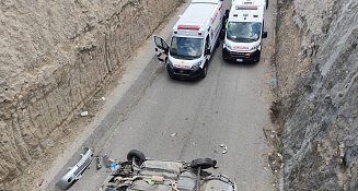 Muere pareja de la tercera edad tras brutal accidente vial en Xaltocan