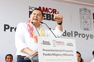 Alejandro Armenta impulsa el desarrollo de Puebla con el Proyecto Milenario