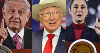 Sheinbaum recuerda desencuentros entre AMLO y el embajador de EU, Ken Salazar