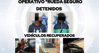 Operativo “Rueda Seguro” recupera tres vehículos robados en Huamantla