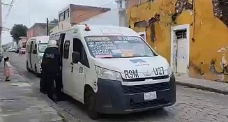 Asalto armado en transporte público de Atlixco
