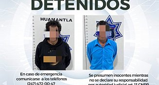 Policía Municipal de Huamantla Actúa Rápido y Detiene a Delincuentes Infraganti