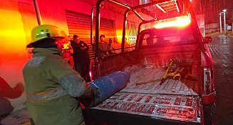 Alerta a vecinos fuga de gas en El Alto, Chiautempan