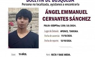 Joven Ángel Emmanuel hallado sin vida tras desaparecer en Tlaxcala: Exigen justicia