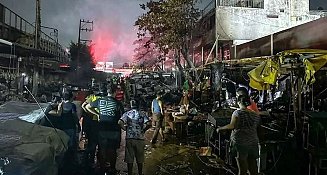 Incendio en mercado central de Acapulco arrasa 25 locales durante la madrugada