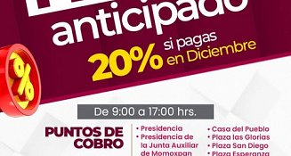 Último día para aprovechar el 20% de descuento en tu predial: San Pedro Cholula