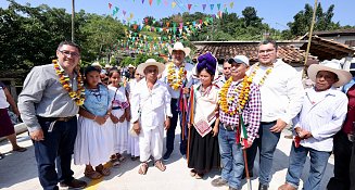 Gobernador inaugura pavimento en Cuetzalan y llama a mantener la unidad