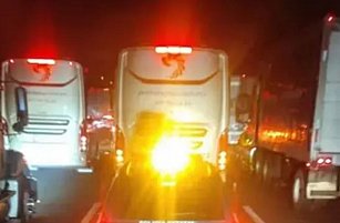 Accidente en la Autopista México-Querétaro genera filas kilométricas y caos vial