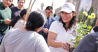 Conmemora Lupita Cuautle el Día de la Madre Tierra con jornada de adopción de árboles