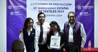 Premian a 13 artesanos tlaxcaltecas en el Concurso Estatal de Textiles 2024