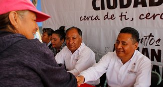 Con el "Martes de Atención Ciudadana", Armando Aguirre acerca el gobierno a habitantes de Mihuacán