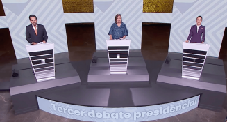Claudia Sheinbaum y Xóchitl se acusan de nexos con el crimen organizado, en el tercer debate presidencial 