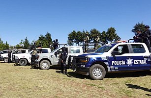 Refuerzan seguridad en Zacatlán con operativos por aire y tierra