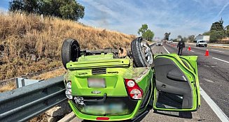 Accidente en la autopista México-Puebla hoy: Cierre parcial de circulación