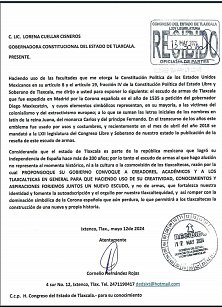 Por contener elementos españoles, piden modificar el escudo de Tlaxcala