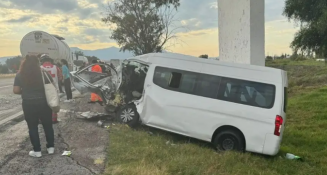 Fallece un extranjero más en accidente de turismo en la autopista México-Pirámides