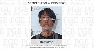 Fiscalía de Puebla logra vinculación a proceso de Hamary N. por ataques peligrosos