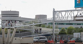 Puente peatonal del CCU tendrá elevador y escaleras eléctricas en septiembre 