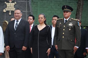 Ariadna Ayala conmemora a los Niños Héroes con emotiva ceremonia en Atlixco