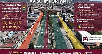Mejoran movilidad y seguridad en zona de estadios en Puebla