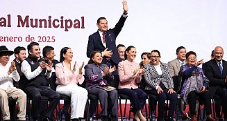 Claudia Sheinbaum encabeza Encuentro Nacional Municipal 2025 con respaldo de Puebla