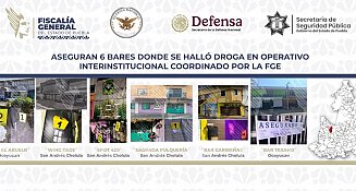 Operativo interinstitucional en Puebla