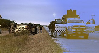 Accidente en la Maxipista Mazatlán-Culiacán deja un guardia nacional fallecido