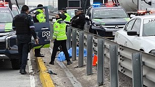 Hallan cuerpo de joven atropellado en la autopista Puebla-Orizaba este sábado