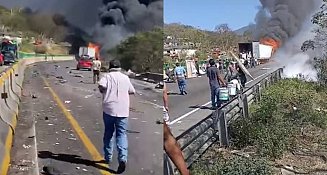 Incendio en la autopista Puebla-Veracruz bloquea el tramo Acatzingo-Ciudad Mendoza