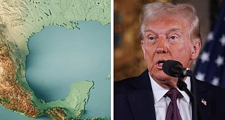 Trump propone cambiar el nombre del Golfo de México por el Golfo de América