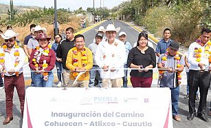 Sergio Salomón impulsa conectividad con nuevas obras en Puebla