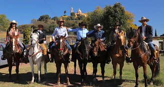 Retoman cabalgata en honor a San Andrés Apóstol en San Andrés Cholula