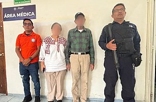 Policías de San Pedro Cholula localizan a abuelito extraviado