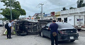 Impactante accidente en Leona Vicario: un auto embiste a camioneta