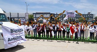 Celebra Tonantzin Fernández próxima rehabilitación de laterales de la Recta a Cholula