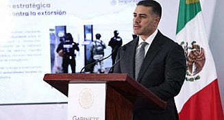 Sheinbaum lanza estrategia nacional para combatir la extorsión
