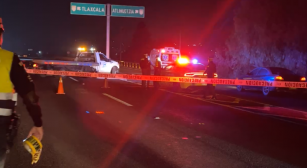 Muere motociclista en la Apizaco-Tlaxcala tras chocar contra grúa