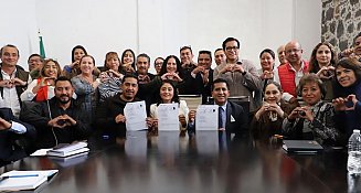 Avance en el programa de desayunos calientes en Puebla