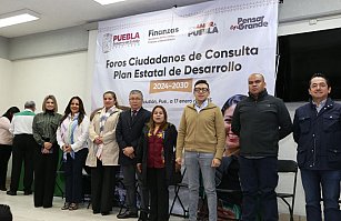 Teziutlán celebra segundo foro para construir el Plan Estatal de Desarrollo 2024-2030