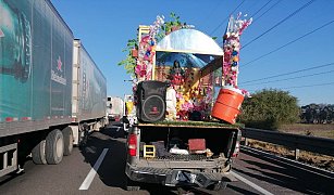 Choque en la México-Puebla deja cuatro heridos y afecta vialidad