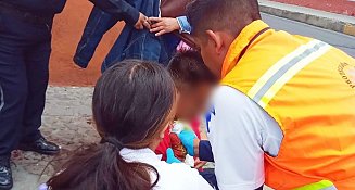 Atiende Policía de Huamantla reporte de herido en Plazuela de Jesús